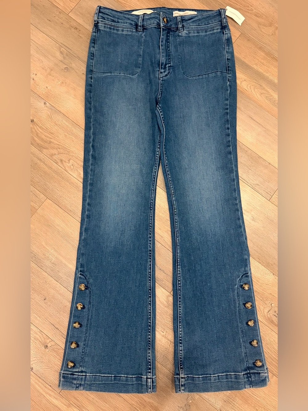NWT Anthropologie Pilcro and the Letterpress High-rise Bootcut Stretch 31/12